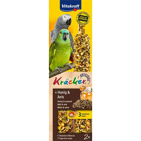 Fuglesnacks Papegøje 180 g