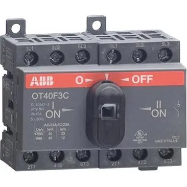 ABB Omskifter 1-0-2 16A 3-pol