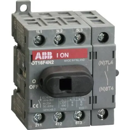 ABB Lastafbryder 16A 1-0 4-pol OT16F4N2