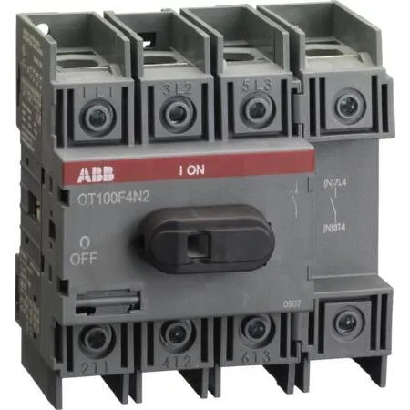ABB Lastafbryder 100A 4-pol OT100F4N2