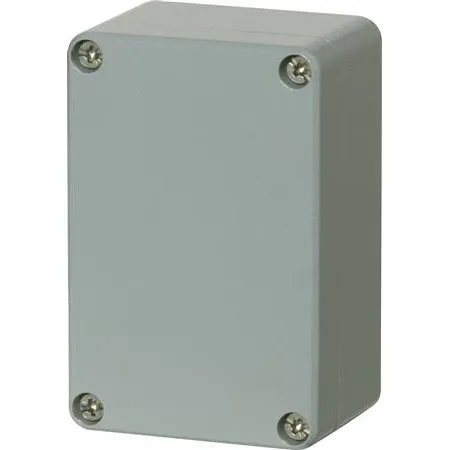 FIBOX Kasse EURONORD 66X100X46 Aluminium Grå