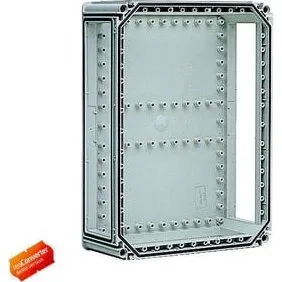 FIBOX Kassebund SLN 640x320x130 mm, 6 Åbninger, Ral 7035