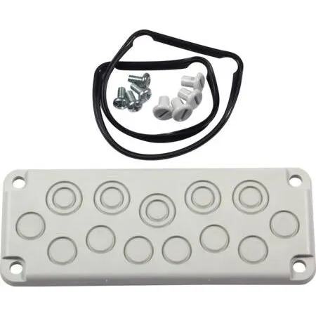 FIBOX Blanketflange 2 8xM20+5xM16/26 komplet