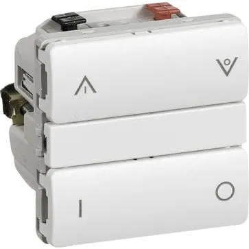 IHC Wireless Lysdæmper Kombi 250W UNI 1 modul, Hvid