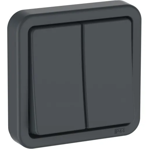 LK Opus 74 Afbr. Krone Antracit IP44
