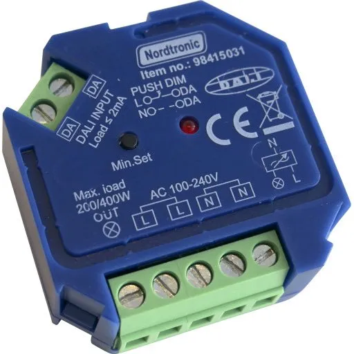 Nordtronic Box Dimmer DALI bagkantsdæmper