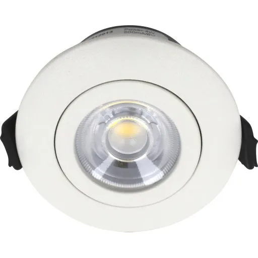 Nordtronic Low Profile Flexible G2 Ø7,5 cm, 3000K, hvid