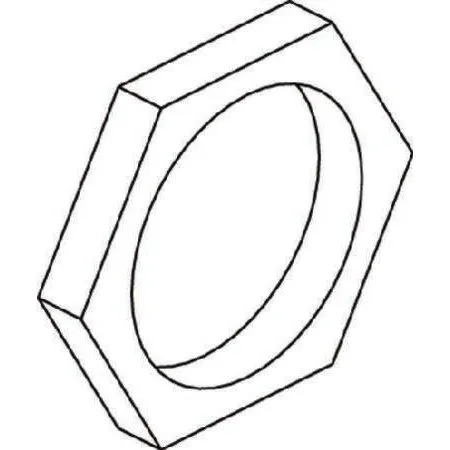 Cubic Møtrikstykke for Lås