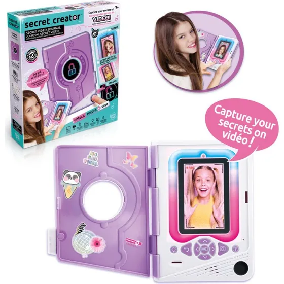 Studio Creator Secret Video Journal, lilla, USB-C, 32 GB