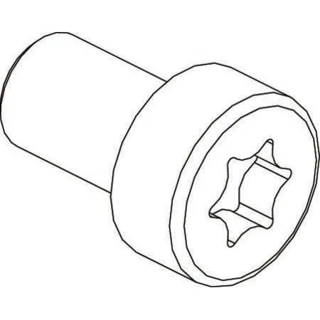 3101-0630 Cylinderskrue Torx