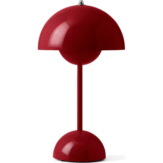 Tradition Flowerpot VP9 bærbar lampe, vermilion red