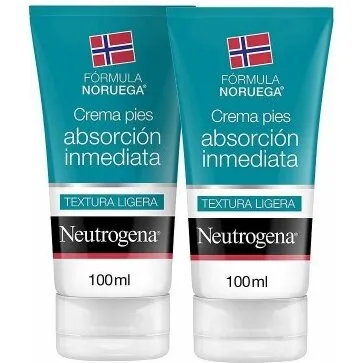 Neutrogena Fodcreme Øjeblikkelig Absorption 2 x 100 ml