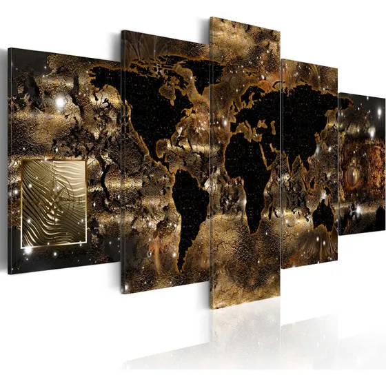 ARTGEIST World of Bronze 100x50 cm lærredsbillede