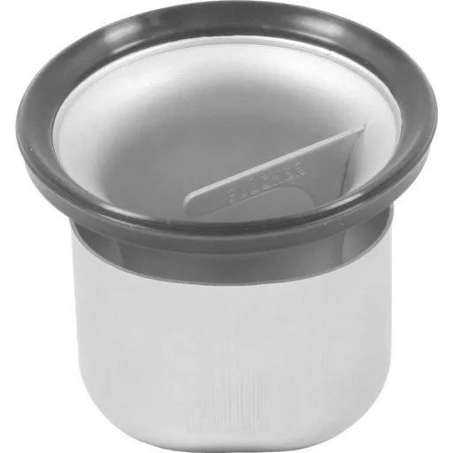 Blücher todelt indbygningsvandlås 2008, rustfrit stål, 50 mm vandlukkehøjde