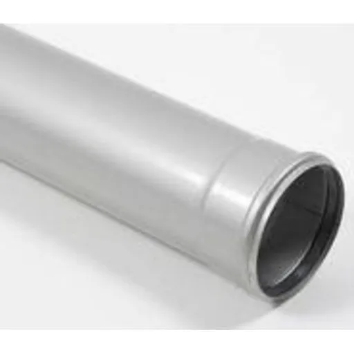 Blücher EuroPipe afløbsrør 110 mm, 2000 mm, rustfrit stål