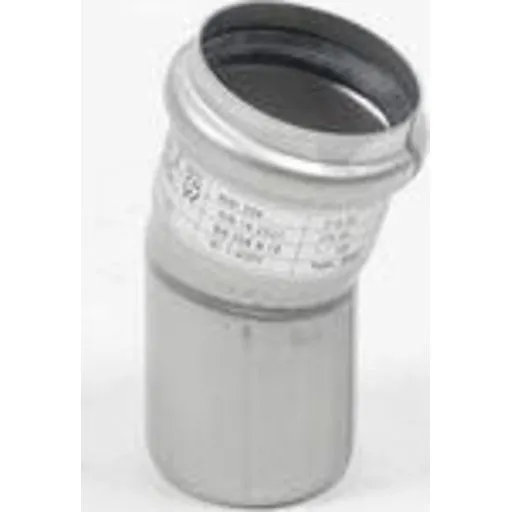 Blücher EuroPipe bøjning 15° Ø50 mm rustfri stål