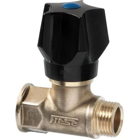 Frese Stopventil 3/4" M/Kontra M/N med Plaststyr