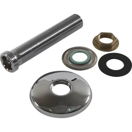 Megatherm Lige Tilgangsstykke 3/4"x1/2" 120 mm med Ø70 mm Roset