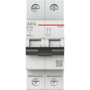 ABB Automatsikring C16A 2P 15kA 2M