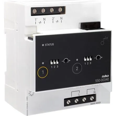 Niko Universel Dæmpermodul 2×400 W