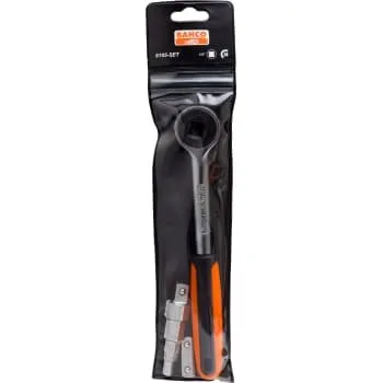 Bahco 8195-SET Radiatornøgle med skralde 1/2" sæt