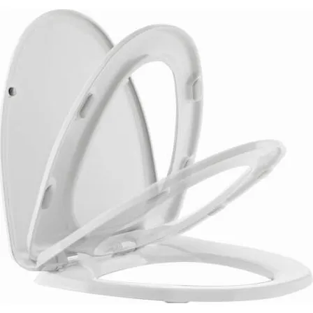 Ifö Cera Hvid Sæde med Quick Release og Fast Beslag