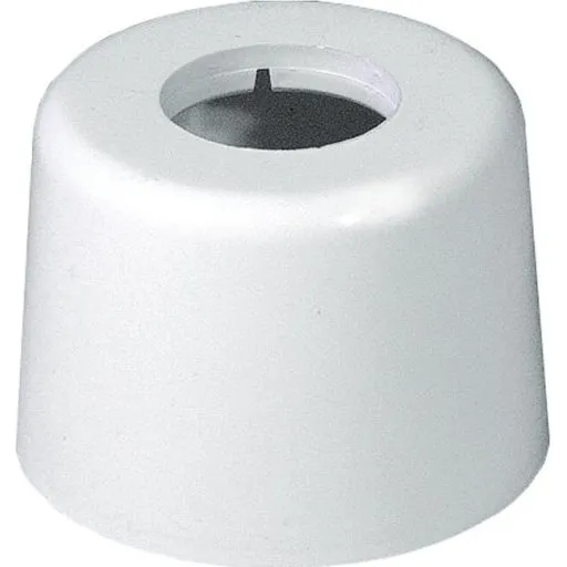Purus Hvid Plastroset 40 mm, Højde 65 mm
