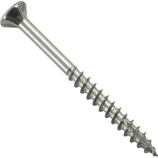 NKT Elforzinket spånskrue 5,0x60 mm, undersænket hoved, TX20, 200 stk