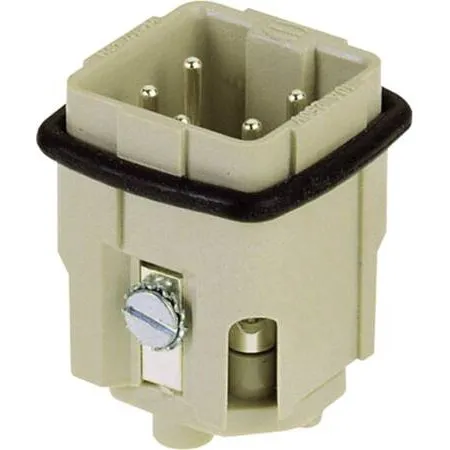 Harting Han A 3A 4P+J Skrueterminal, 10A, 2,5mm²