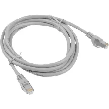 Lanberg CAT 6 F/UTP 1m Foldet Grå Patchkabel