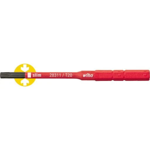 Wiha SlimBit Torx 20 1000V, 75 mm