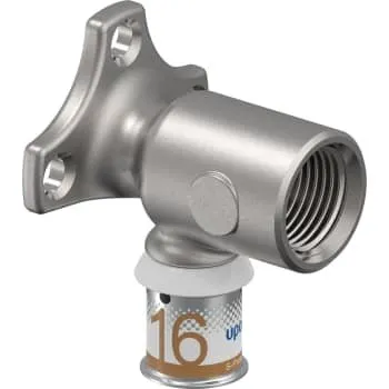 Uponor Smart Aqua dækvinkel S-Press 16 mm x 1/2" FT