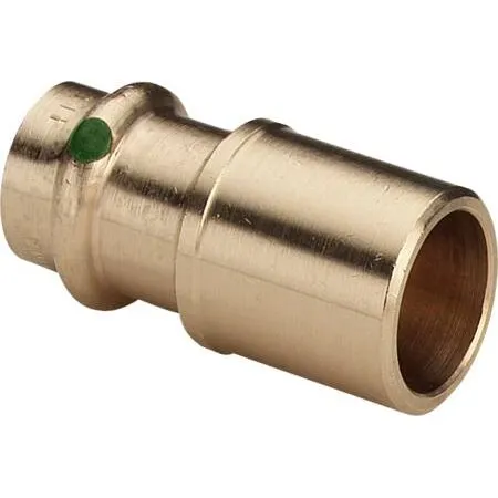 Viega Sanpress Reduktion 22x15 mm Rødgods