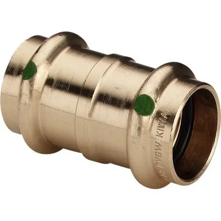 Viega Sanpress Muffe 54 mm Rødgods
