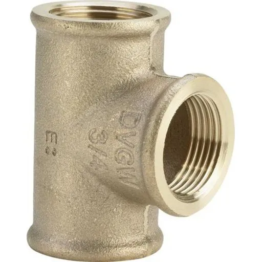 Viega 2" Rødgods Siliciumbronze Tee, Model 3130
