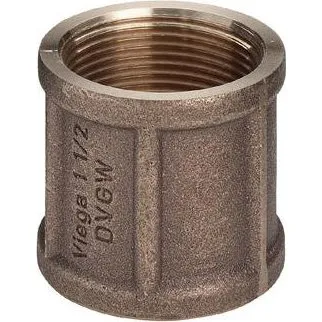 Viega 3/4" Rødgods Muffe