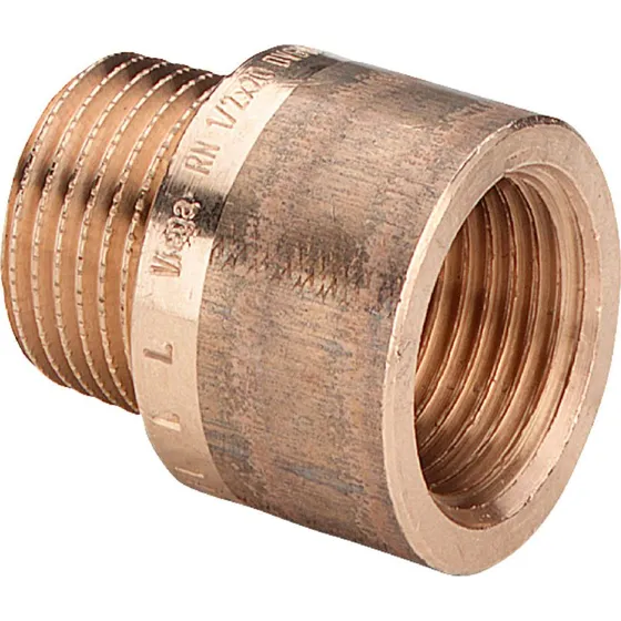 Viega 20 mm x 1/2" Rødgods Haneforlænger