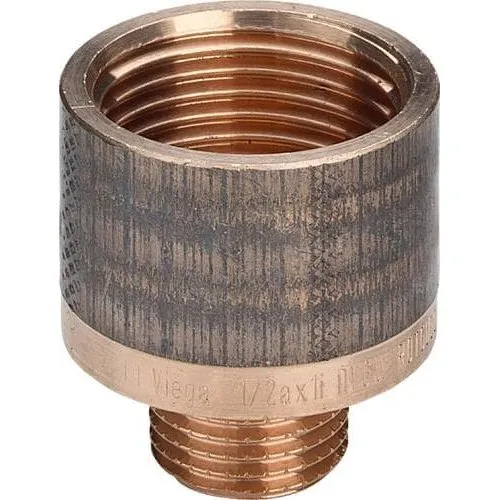Viega 3/4" x 1 1/4" Rødgods Siliciumbronze Spidsmuffe
