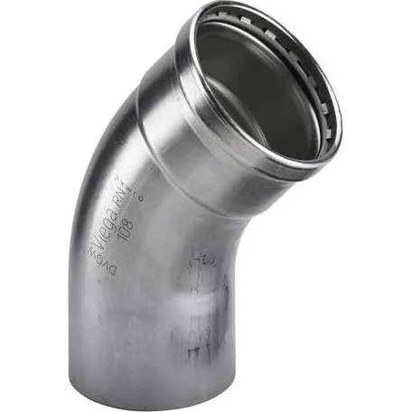 Viega Sanpress Inox XL bøjning 45° 76,1 mm