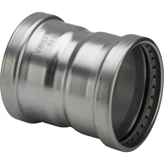 Viega Sanpress Inox XL muffe 76,1 mm rustfrit stål