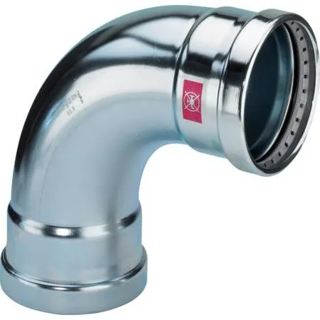 Viega Prestabo XL bøjning 90° 76,1 mm, forzinket
