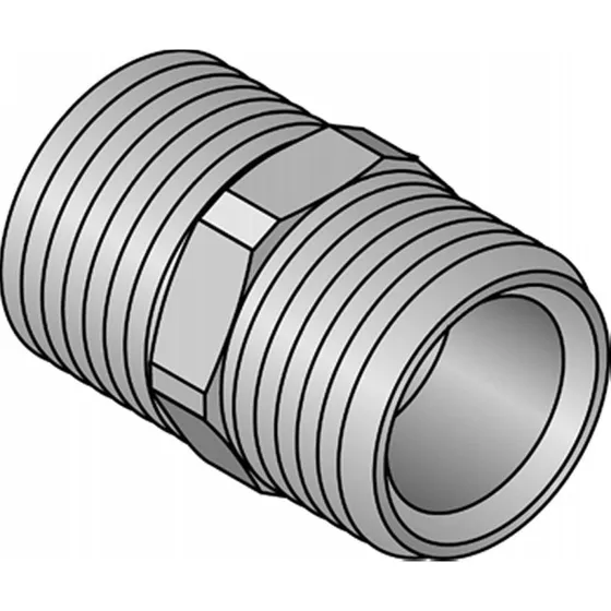 Uponor Uni-C kompressionsbrystnippel 1/2" MLC