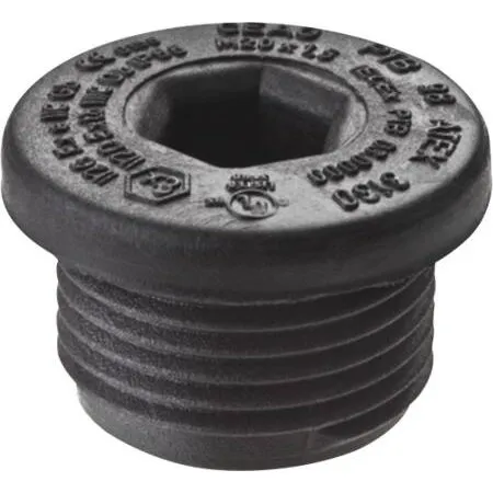 Ex Blindprop M25x1,5 Sort PA