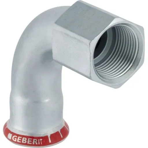 Mapress 90° bøjning 22 mm x 3/4" med indvendigt gevind