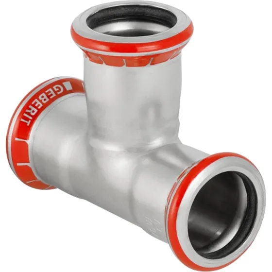 Geberit Mapress Tee FZ 18 mm el-forzinket