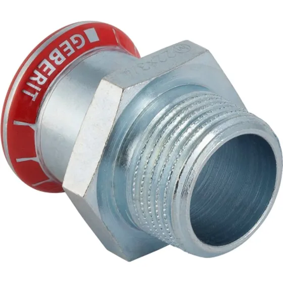 Geberit mapress 15mm x 3/4" overgangsnippel
