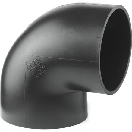 Geberit PEH 88,5° 50 mm sort afløbsbøjning