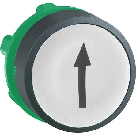 Schneider Electric ZB5AA334 Trykknap, sort, Ø22 mm, Harmony Style 5