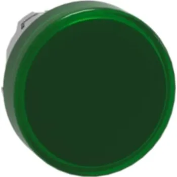Schneider Electric Lampehoved Grøn for LED, Ø22 mm