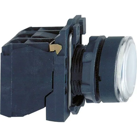 Schneider Electric Harmony Hvid Lampetryk 24VAC/DC XB5AW31B5